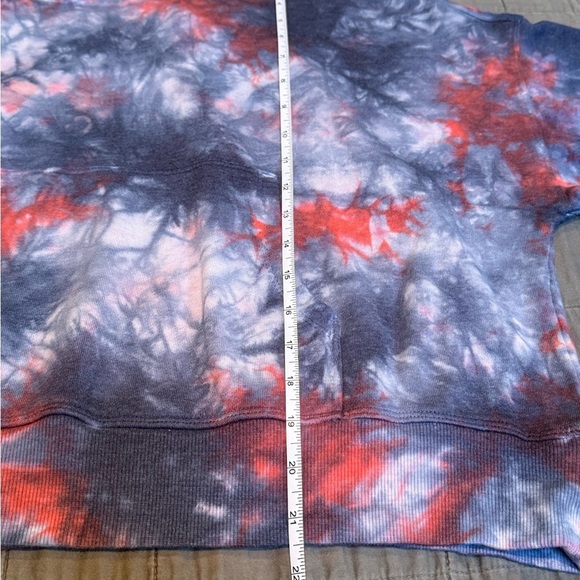 Mono B Knit Top in Blue and Red - Picture 5 of 9